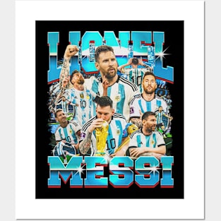 Lionel Messi Bootleg Tee Posters and Art